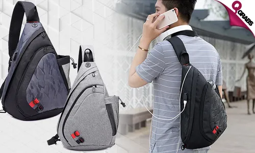 USB-Supported Crossbody Bag!